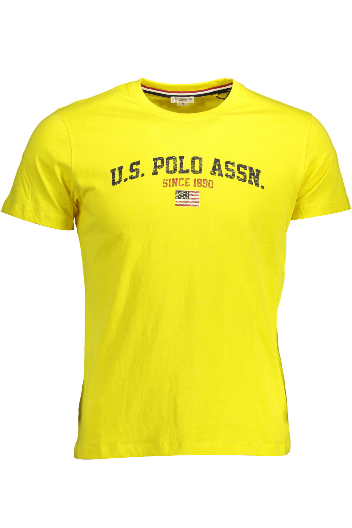 U.S. POLO ASSN. T-SHIRT MANICHE CORTE UOMO - Giallo