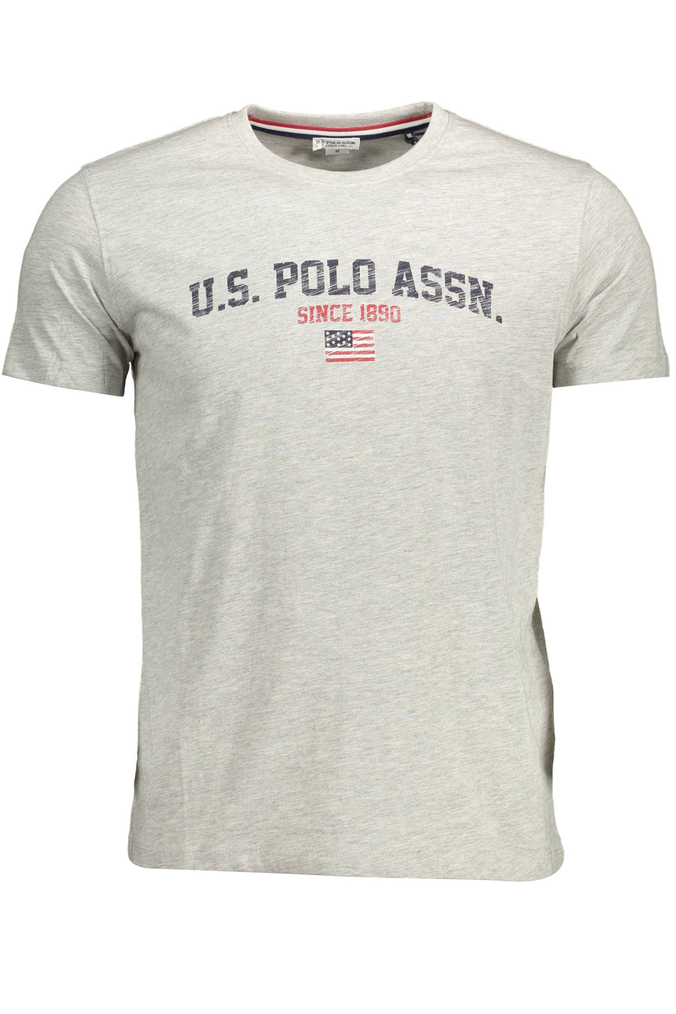 U.S. POLO ASSN. T-SHIRT MANICHE CORTE UOMO - Grigio