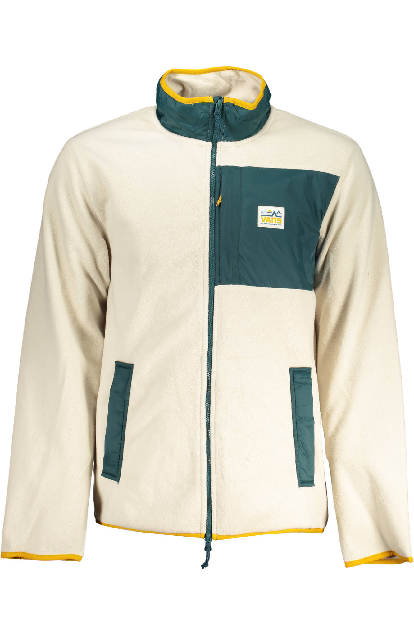 VANS FELPA CON ZIP UOMO - Beige