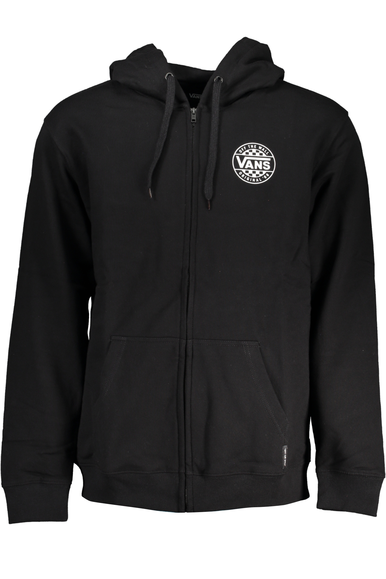 VANS FELPA CON ZIP UOMO - Nero