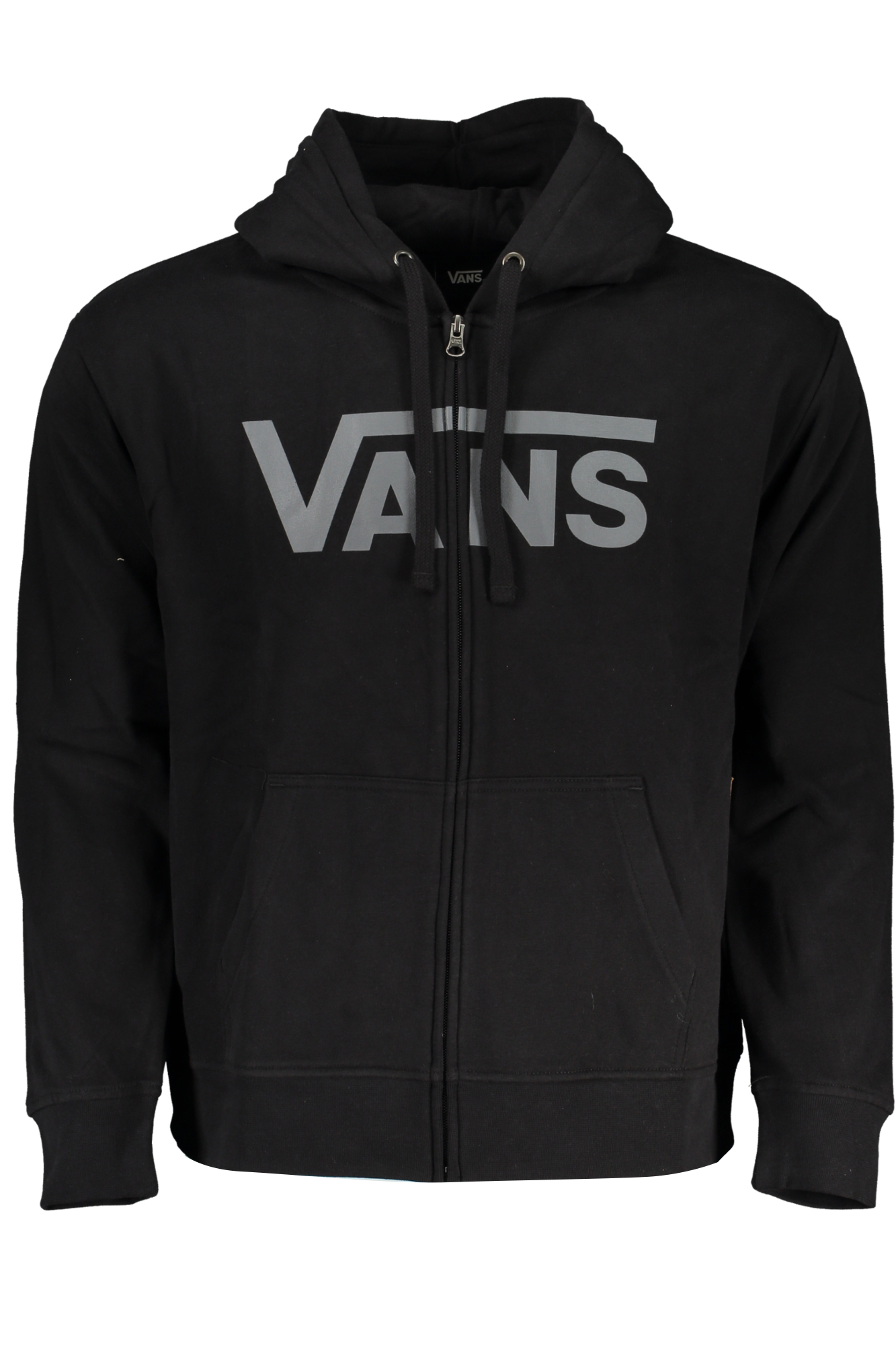 VANS FELPA CON ZIP UOMO - Nero