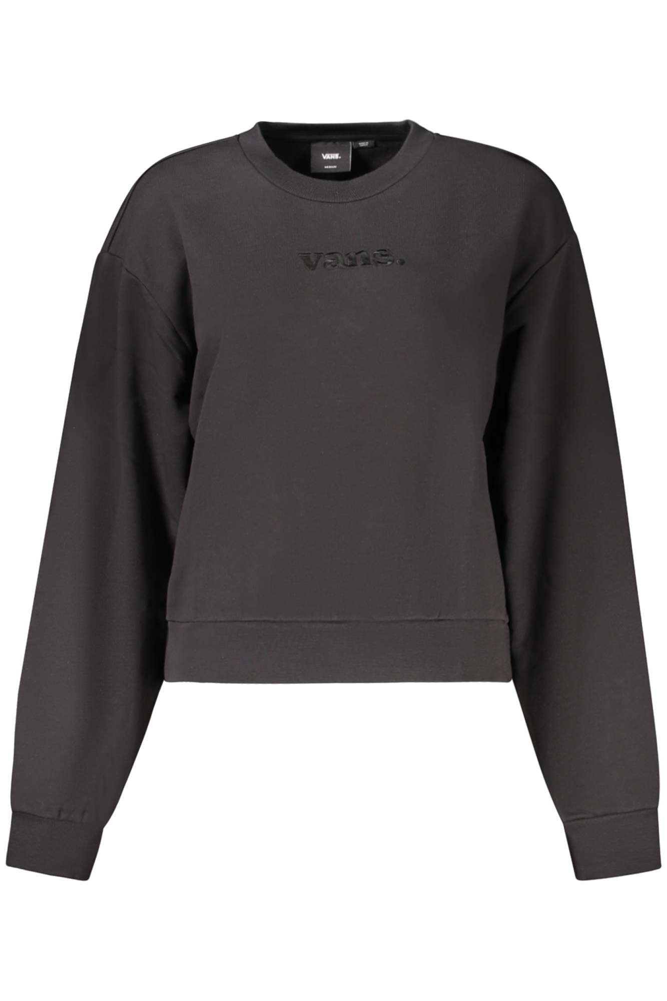 VANS FELPA SENZA ZIP DONNA - Nero