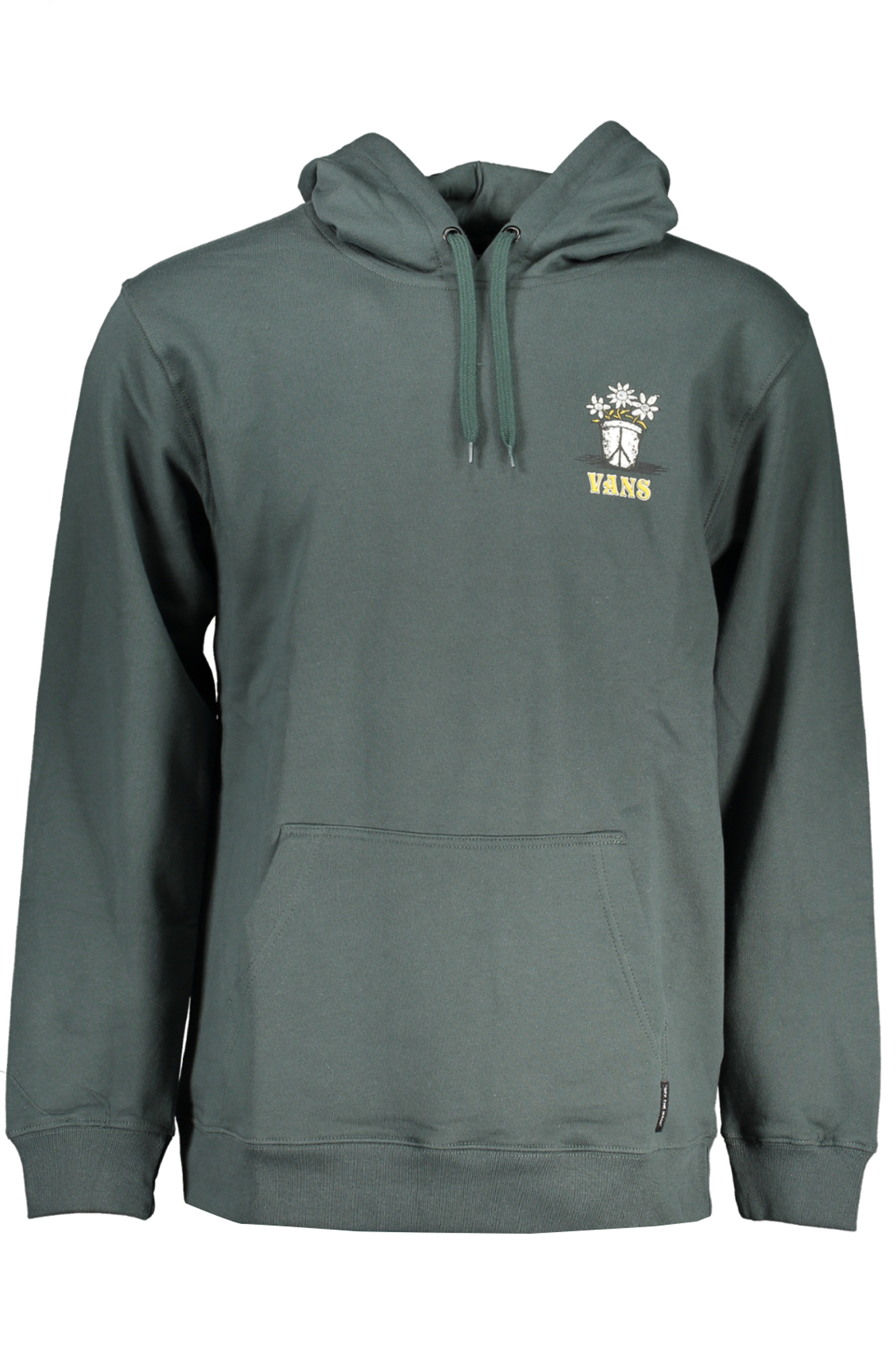 VANS FELPA SENZA ZIP UOMO - Verde