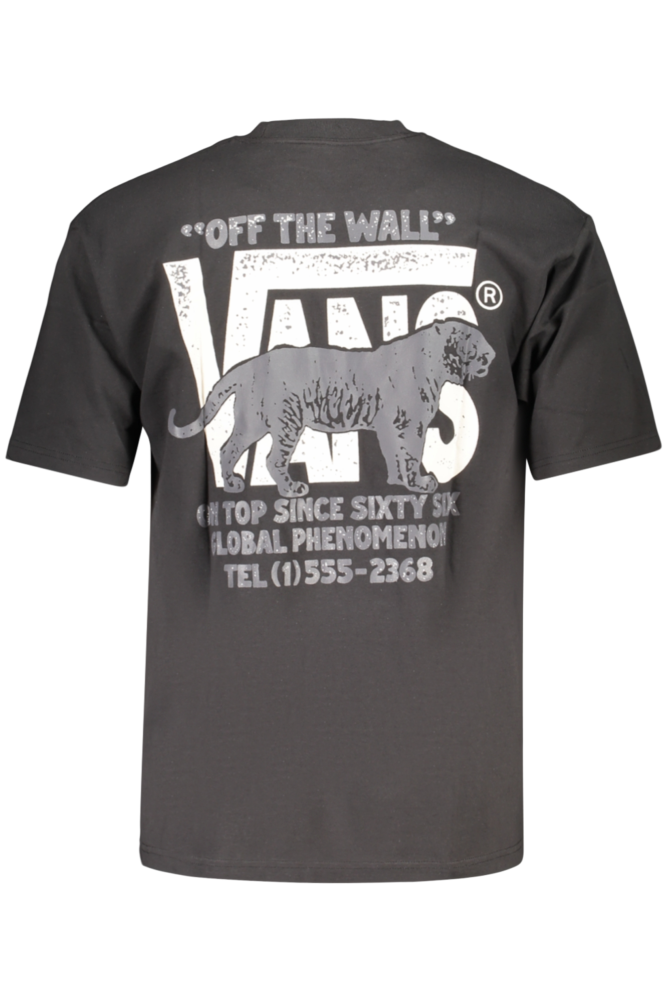 VANS T-SHIRT MANICHE CORTE UOMO - Nero - immagine 2