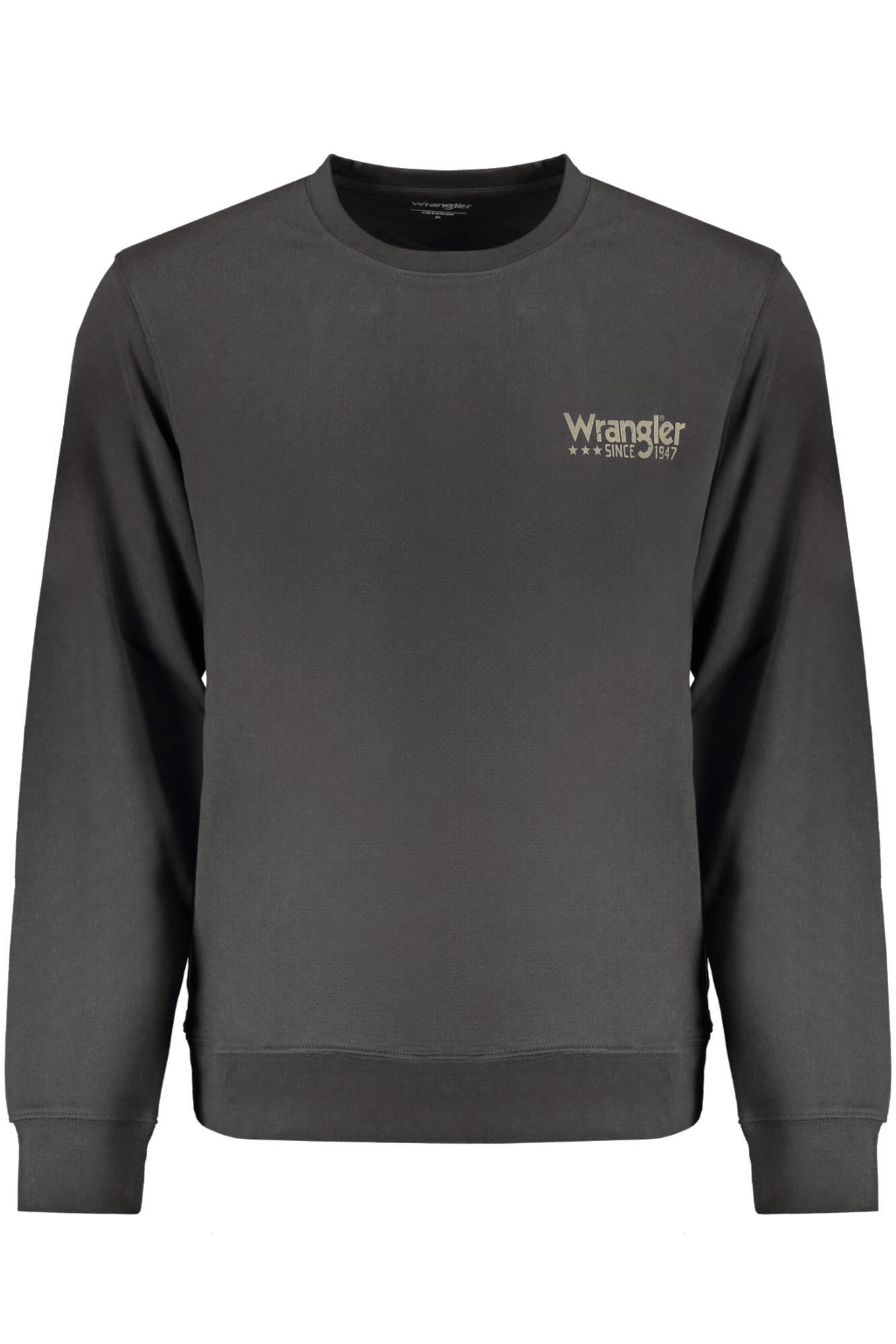 WRANGLER FELPA SENZA ZIP UOMO - Nero