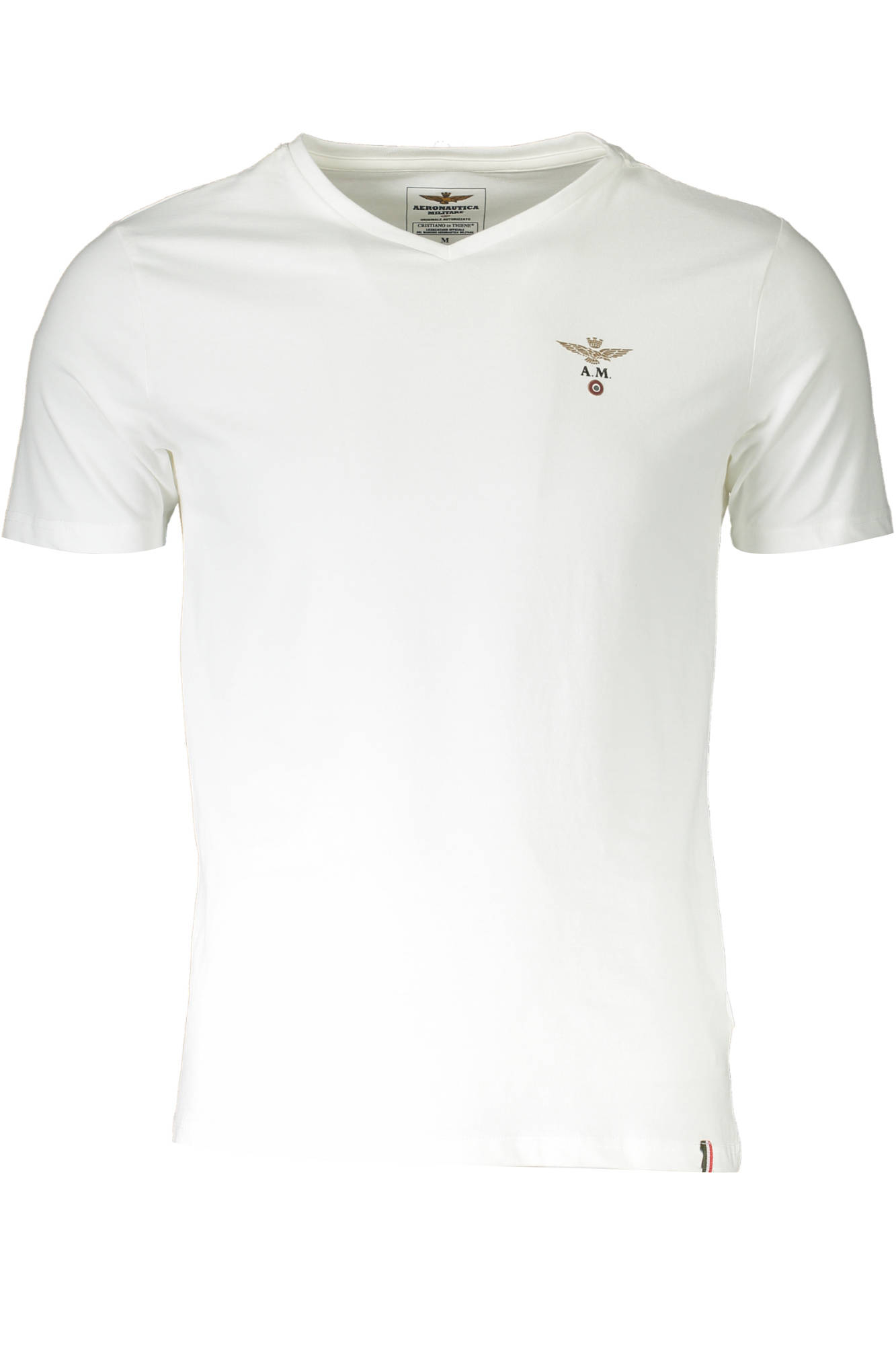 AERONAUTICA MILITARE T-SHIRT ESTERNABILE UOMO - Bianco