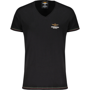 AERONAUTICA MILITARE T-SHIRT ESTERNABILE UOMO - Nero