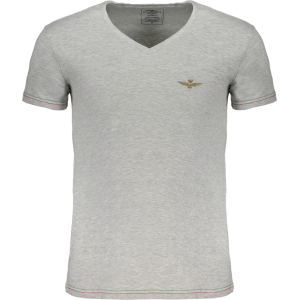 AERONAUTICA MILITARE T-SHIRT MANICHE CORTE UOMO - Grigio