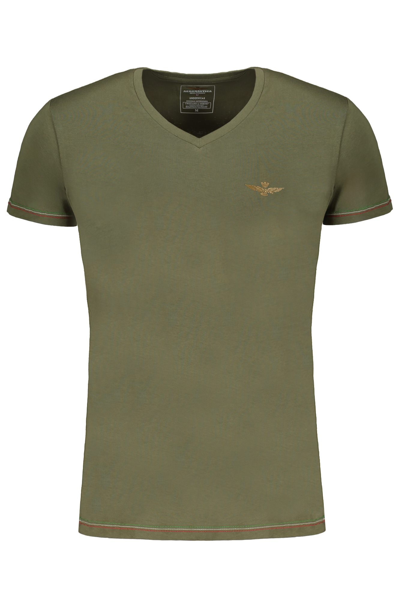 AERONAUTICA MILITARE T-SHIRT MANICHE CORTE UOMO - Verde