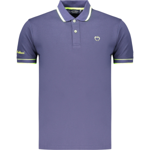 BACI&ABBRACCI POLO MANICHE CORTE UOMO - Blu