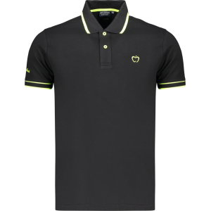 BACI&ABBRACCI POLO MANICHE CORTE UOMO - Nero