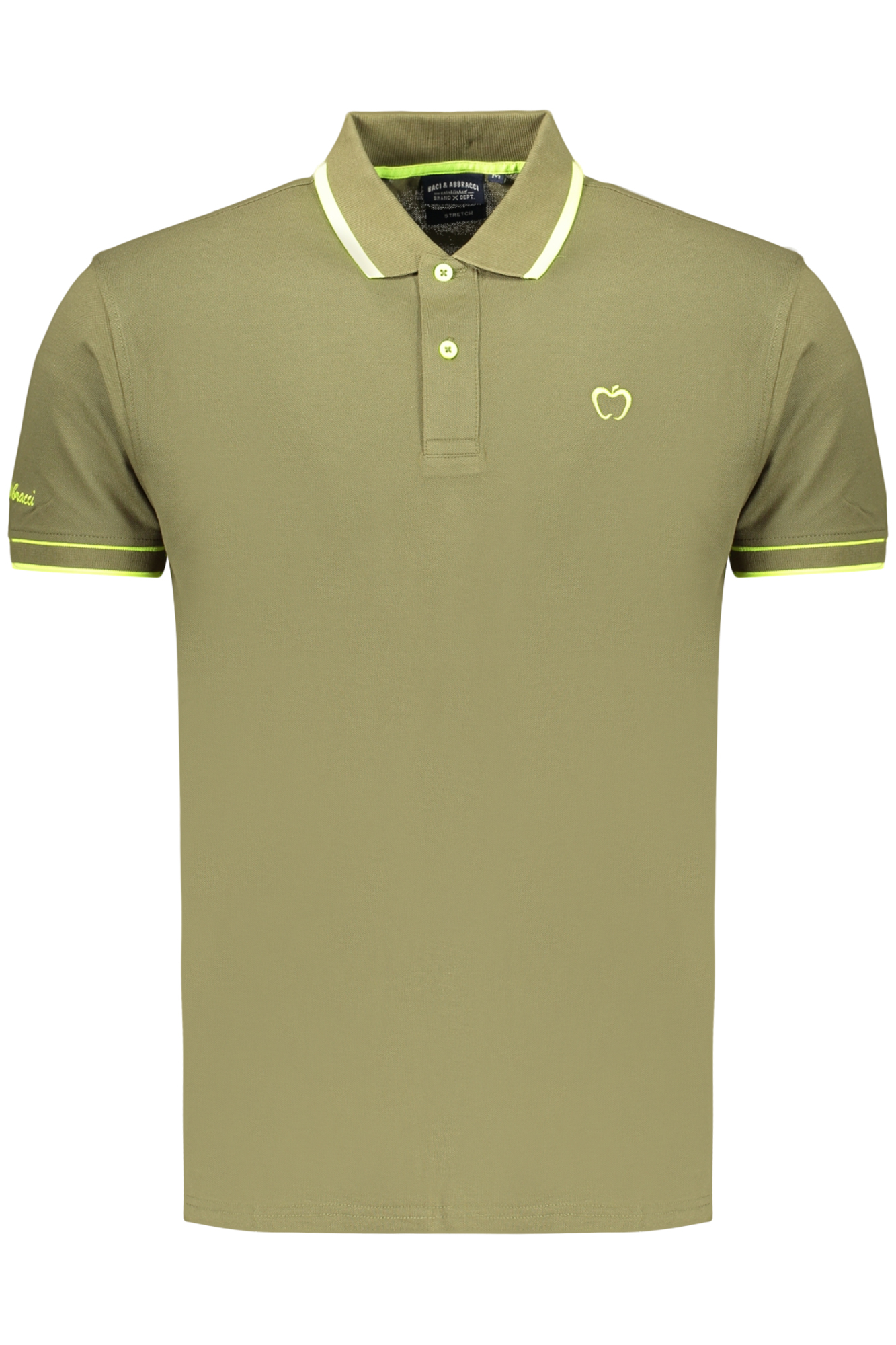 BACI&ABBRACCI POLO MANICHE CORTE UOMO - Verde