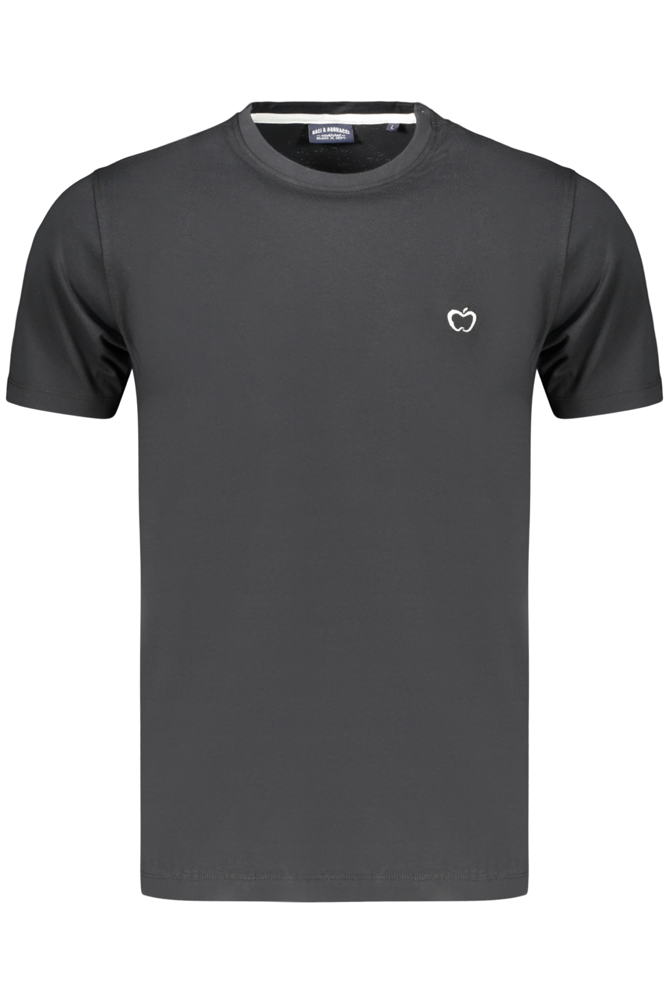 BACI&ABBRACCI T-SHIRT MANICHE CORTE UOMO - Nero