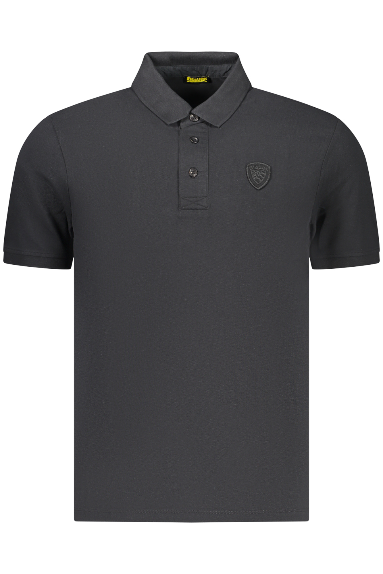BLAUER APPAREL POLO MANICHE CORTE UOMO - Nero