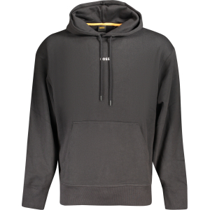 BOSS FELPA SENZA ZIP UOMO - Nero