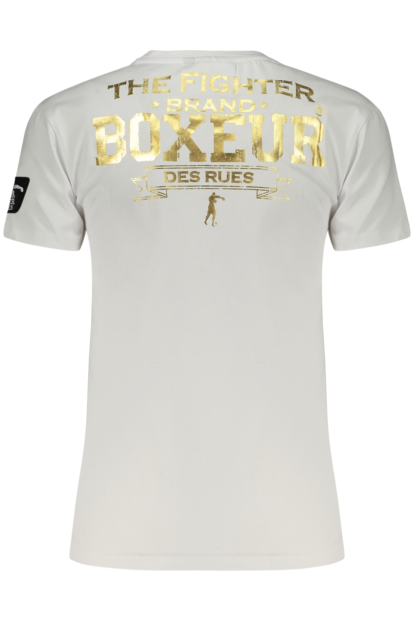 BOXEUR DES RUES T-SHIRT MANICHE CORTE DONNA - Bianco - immagine 2