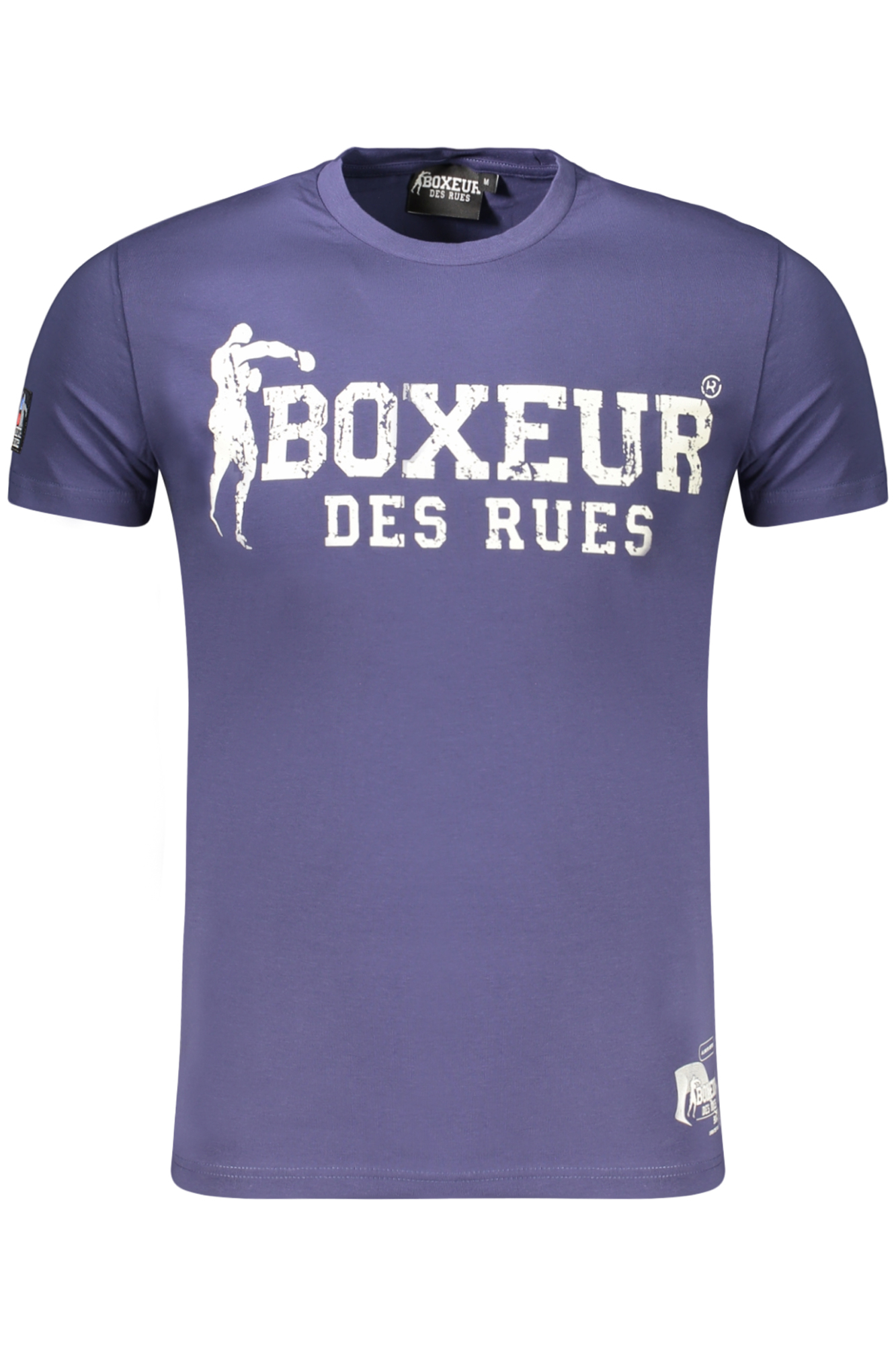 BOXEUR DES RUES T-SHIRT MANICHE CORTE UOMO - Blu