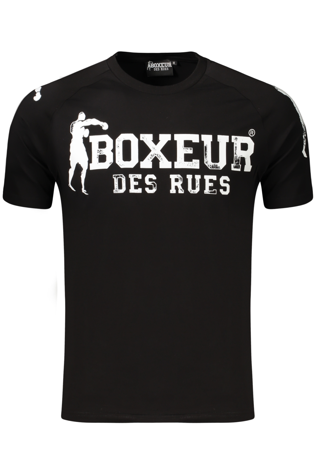 BOXEUR DES RUES T-SHIRT MANICHE CORTE UOMO - Nero