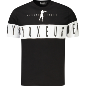 BOXEUR DES RUES T-SHIRT MANICHE CORTE UOMO - Nero