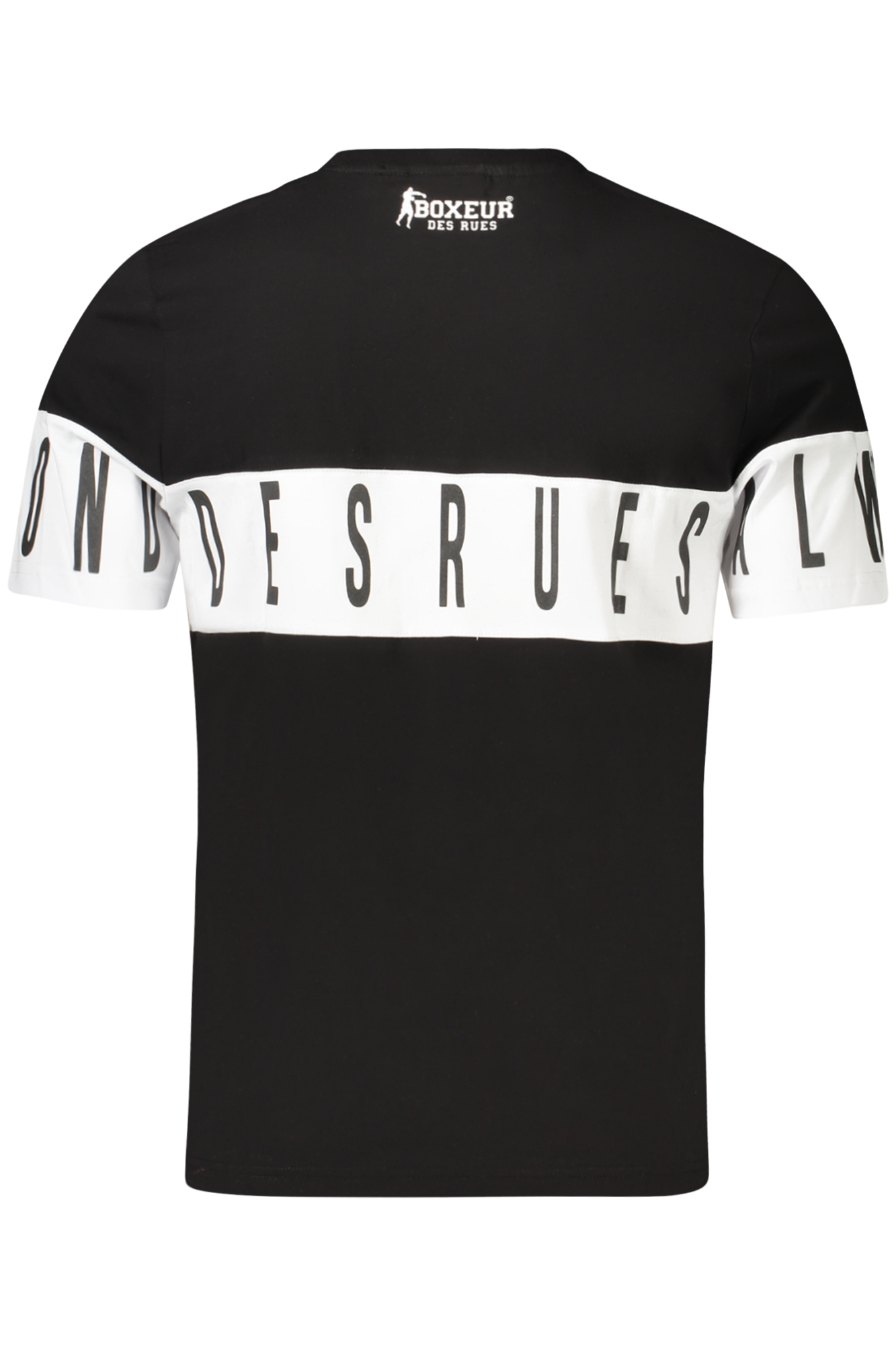 BOXEUR DES RUES T-SHIRT MANICHE CORTE UOMO - Nero - immagine 2