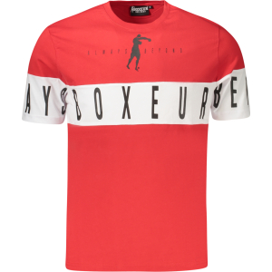 BOXEUR DES RUES T-SHIRT MANICHE CORTE UOMO - Rosso