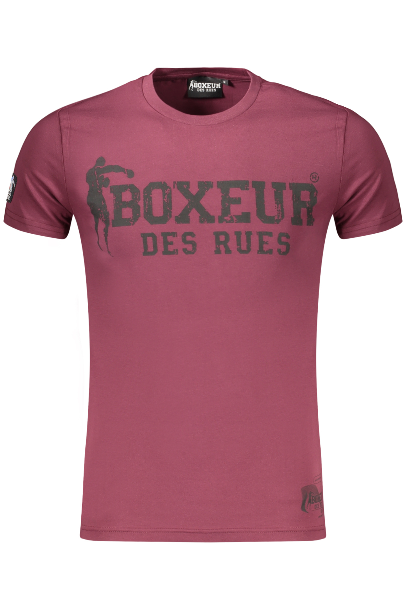 BOXEUR DES RUES T-SHIRT MANICHE CORTE UOMO - Rosso