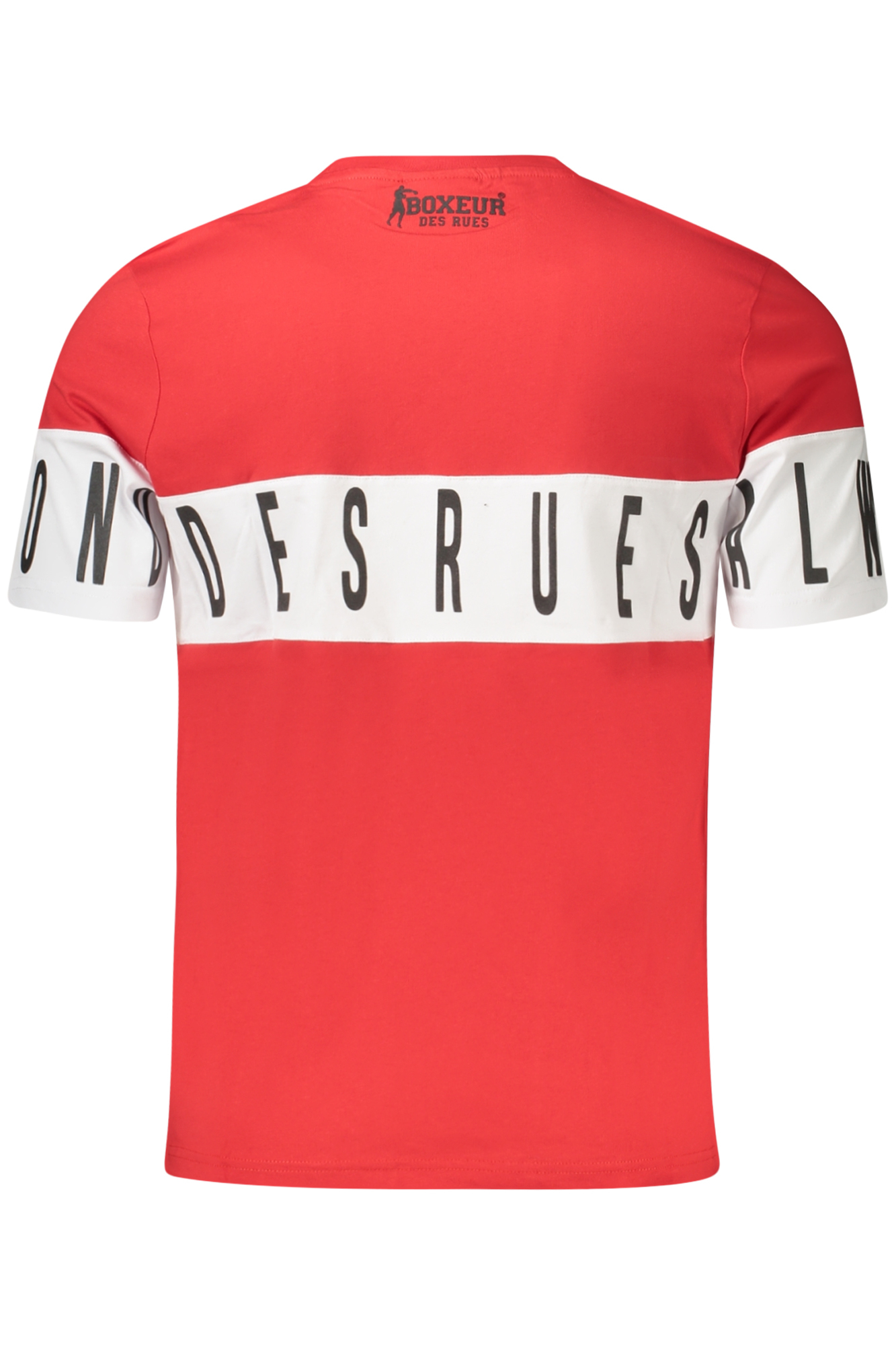 BOXEUR DES RUES T-SHIRT MANICHE CORTE UOMO - Rosso - immagine 2
