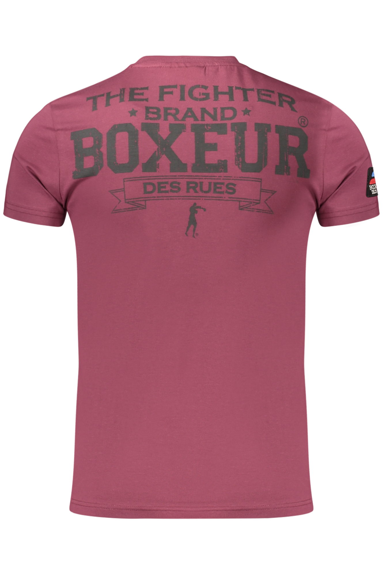 BOXEUR DES RUES T-SHIRT MANICHE CORTE UOMO - Rosso - immagine 2