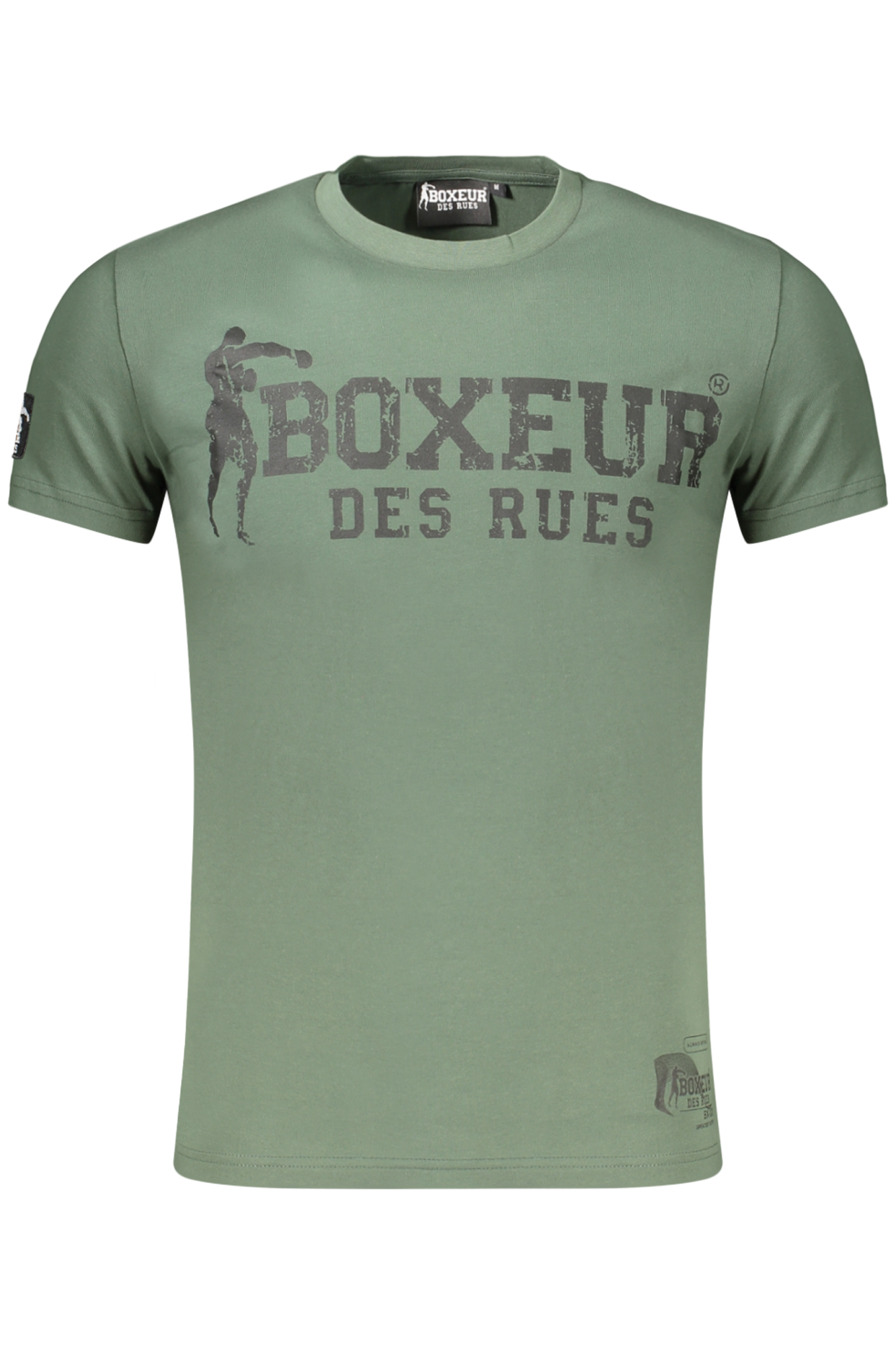 BOXEUR DES RUES T-SHIRT MANICHE CORTE UOMO - Verde