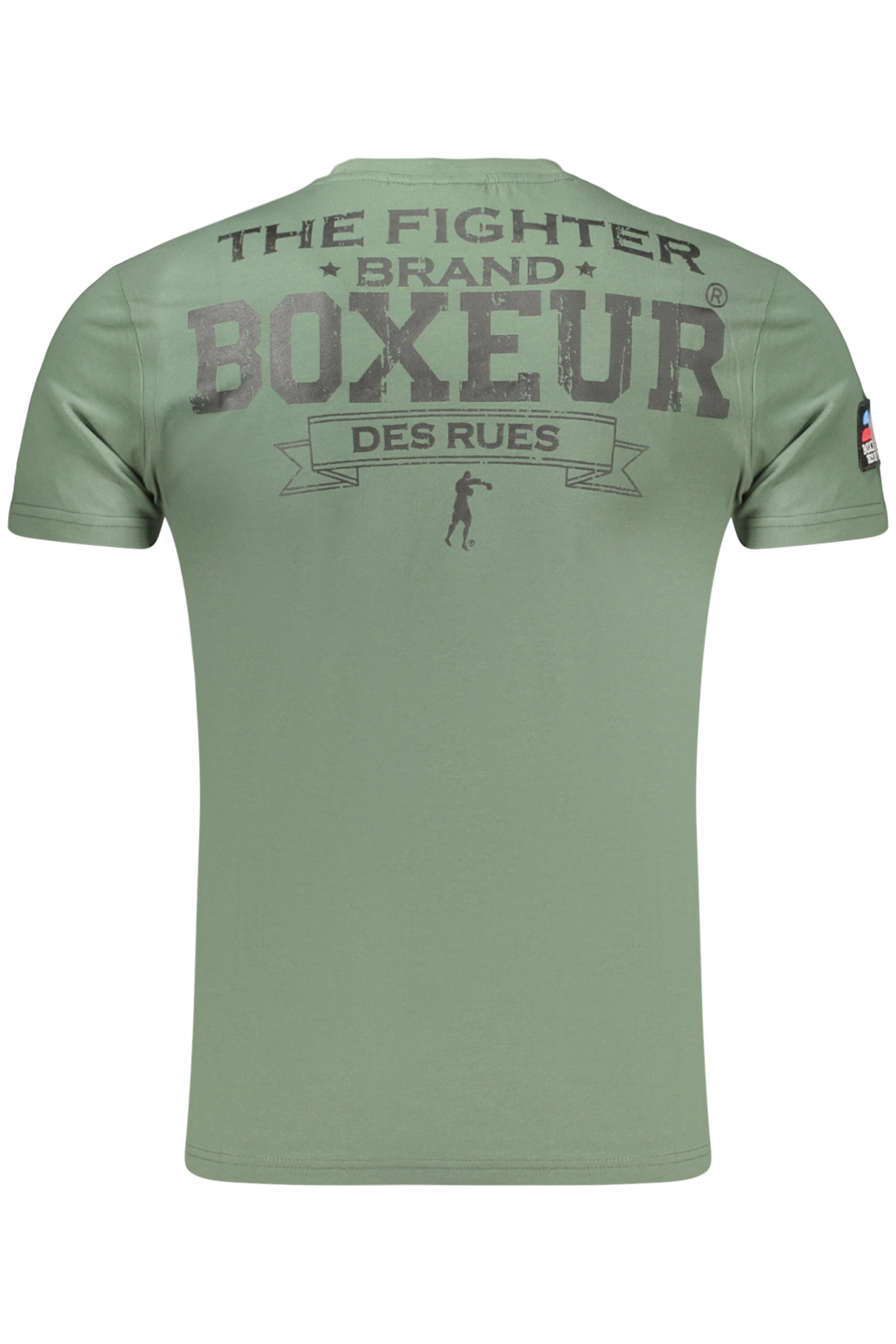 BOXEUR DES RUES T-SHIRT MANICHE CORTE UOMO - Verde - immagine 2