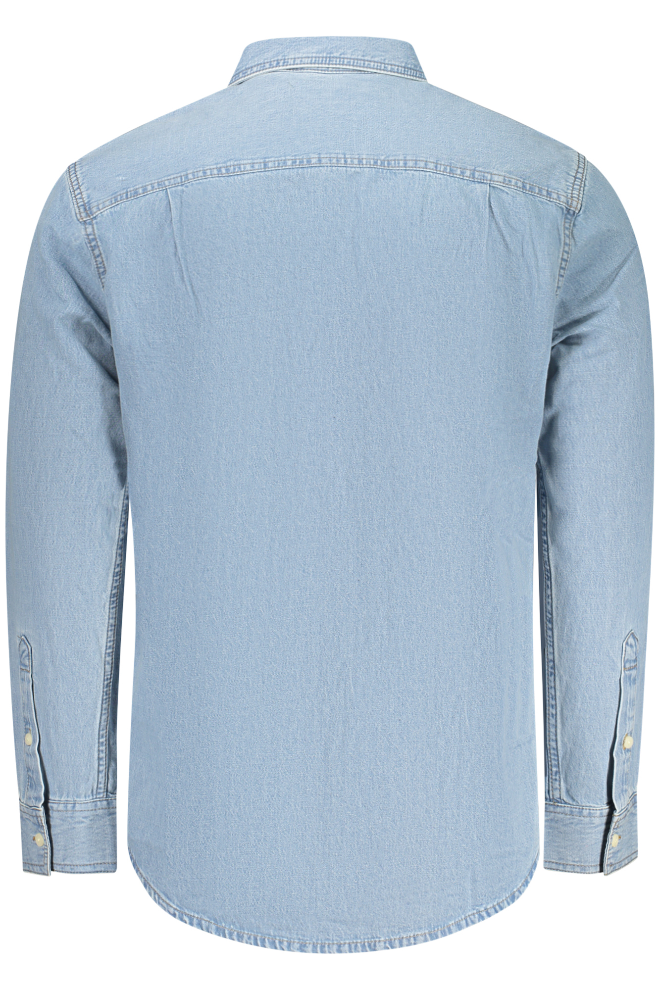 CALVIN KLEIN CAMICIA MANICHE LUNGHE UOMO - Azzurro - immagine 2