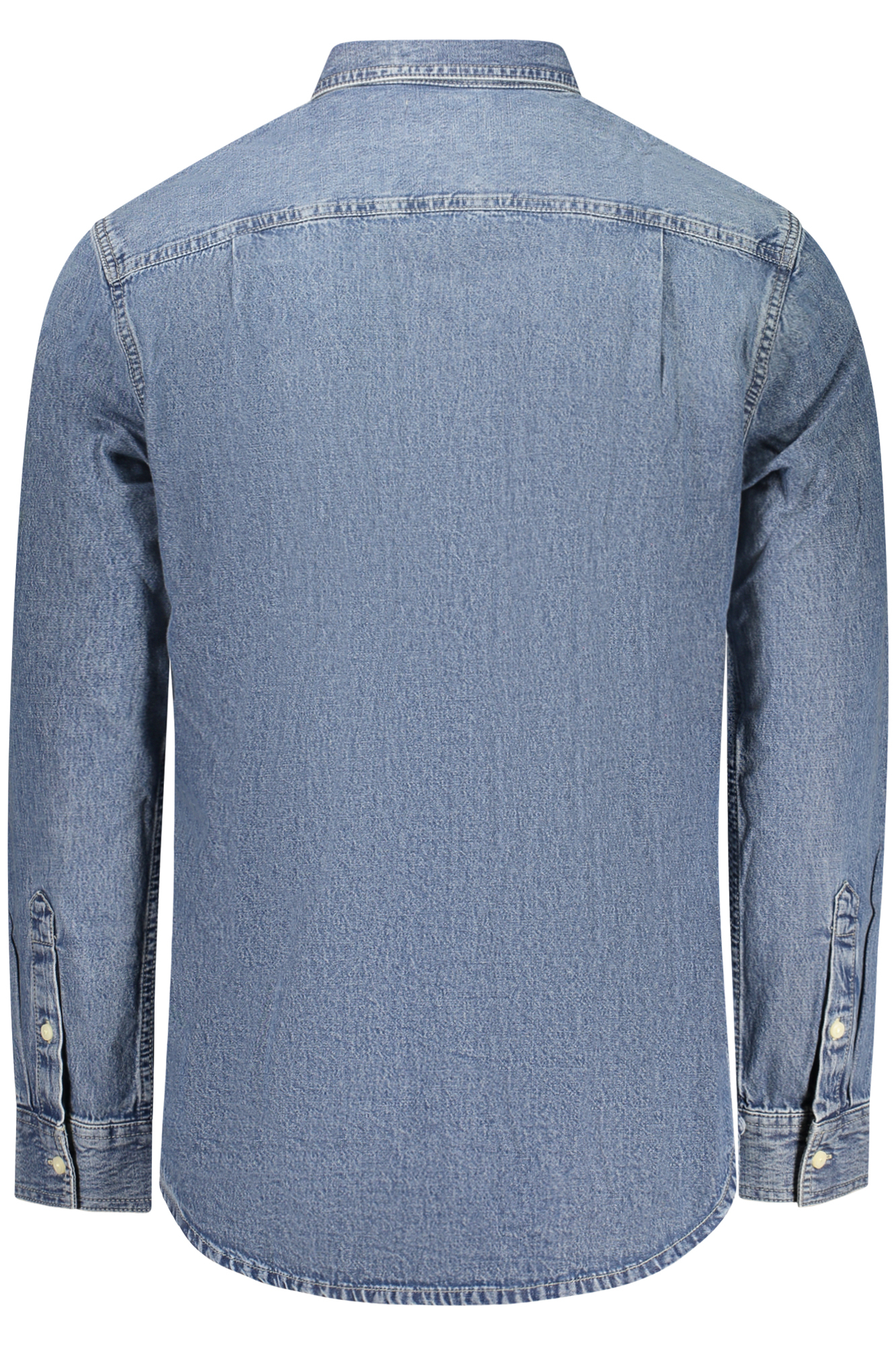 CALVIN KLEIN CAMICIA MANICHE LUNGHE UOMO - Blu - immagine 2
