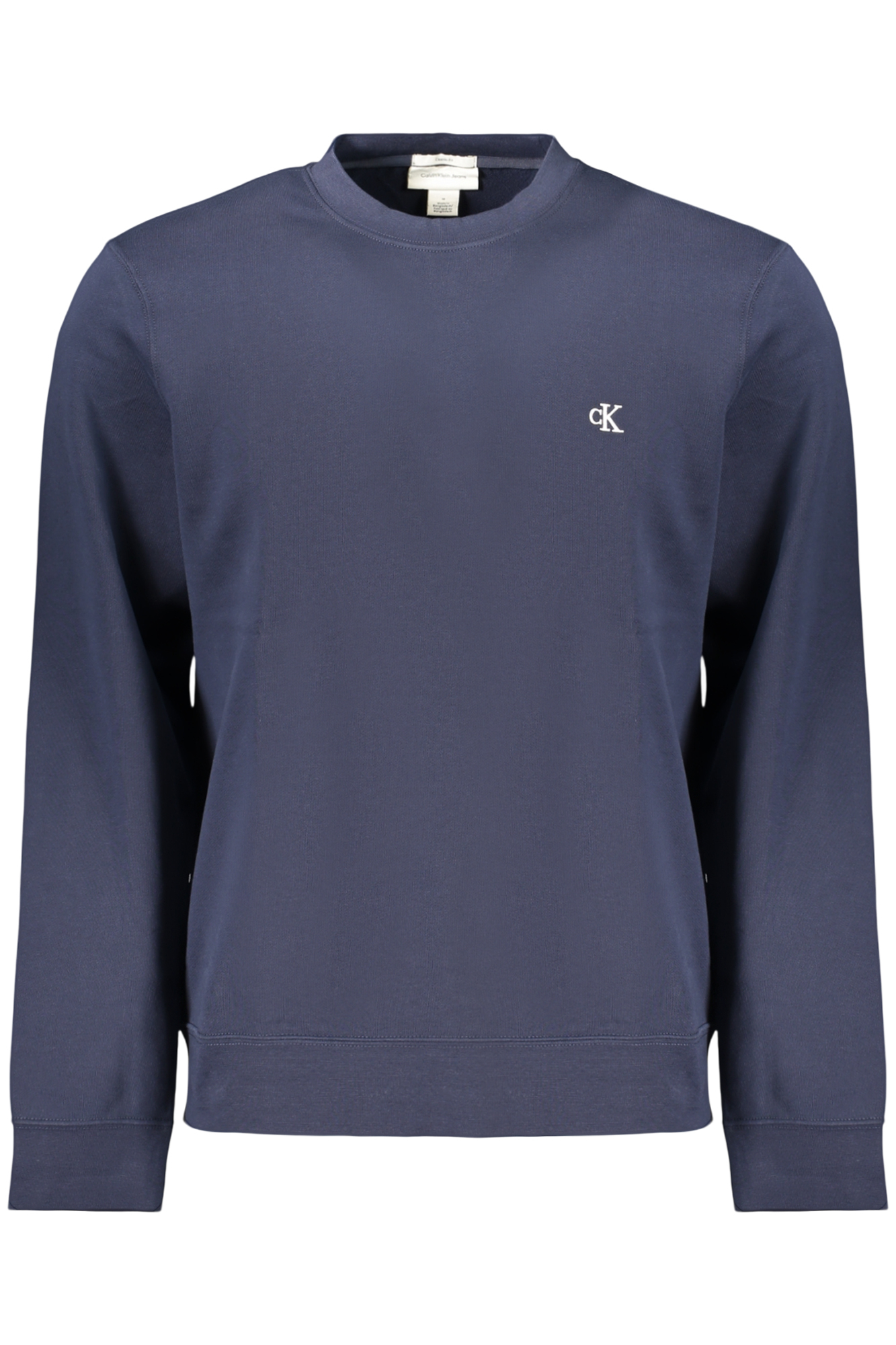 CALVIN KLEIN FELPA SENZA ZIP UOMO - Blu