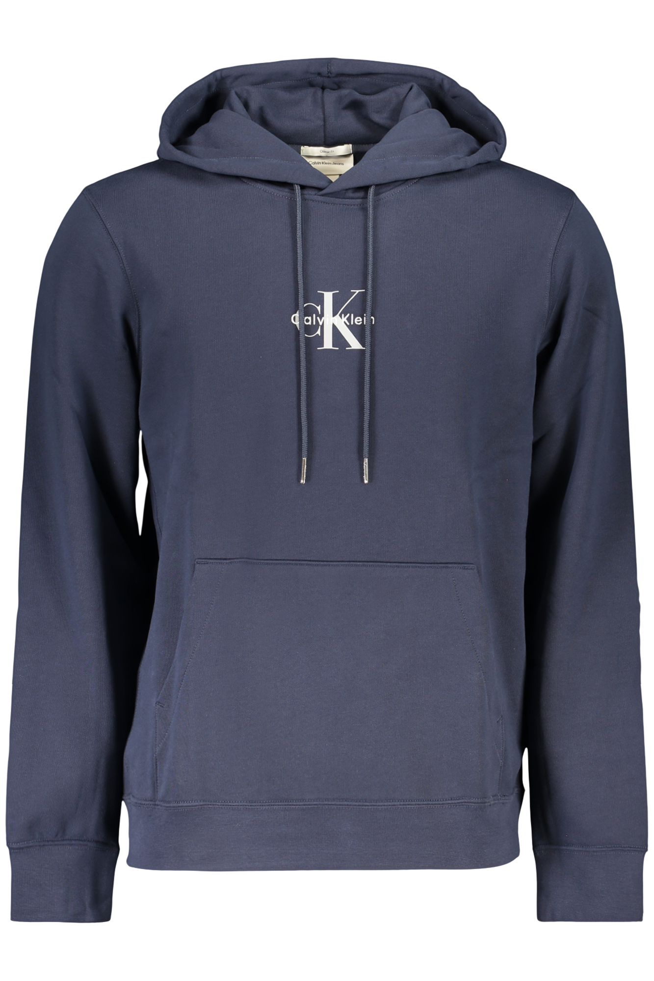 CALVIN KLEIN FELPA SENZA ZIP UOMO - Blu