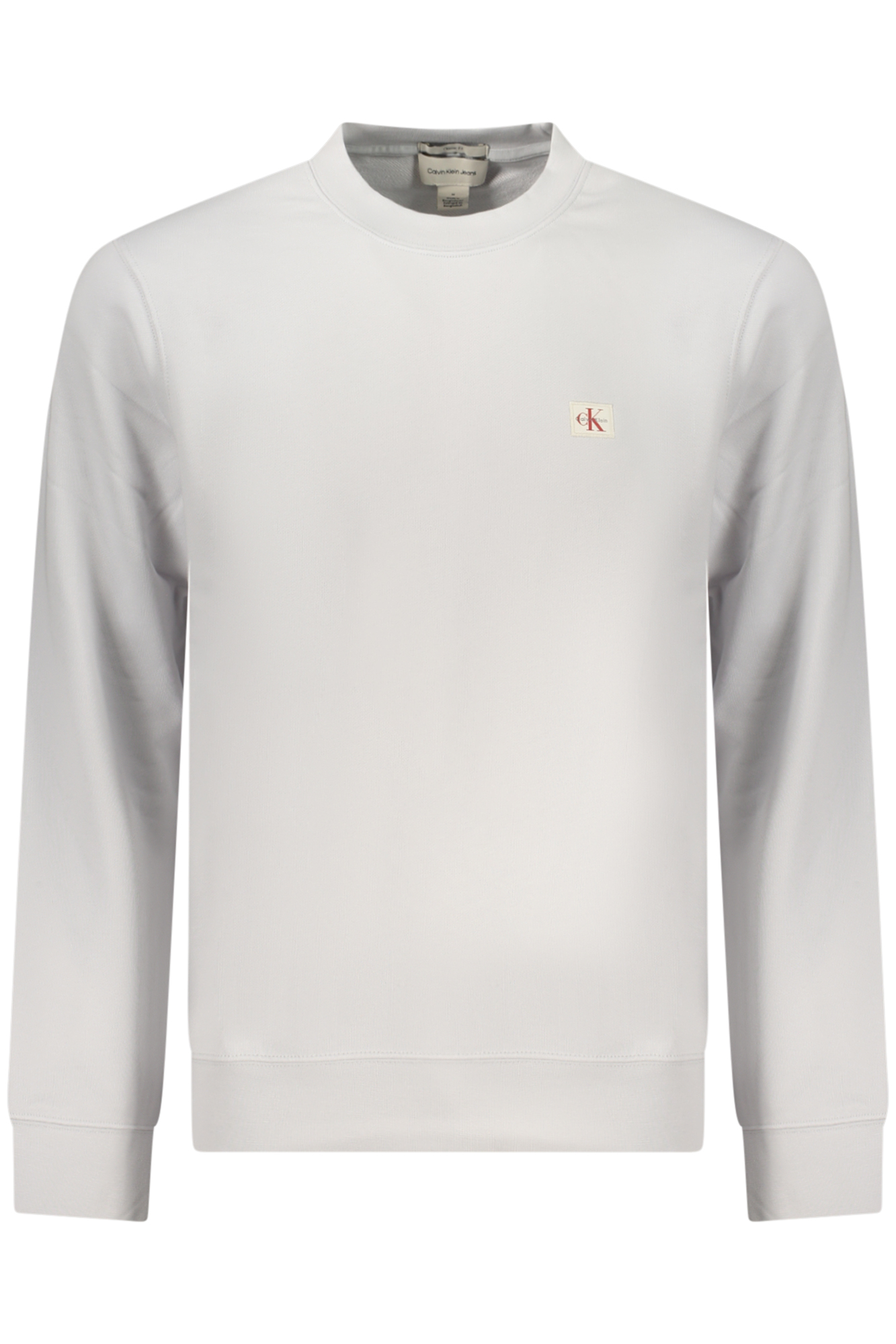 CALVIN KLEIN FELPA SENZA ZIP UOMO - Grigio