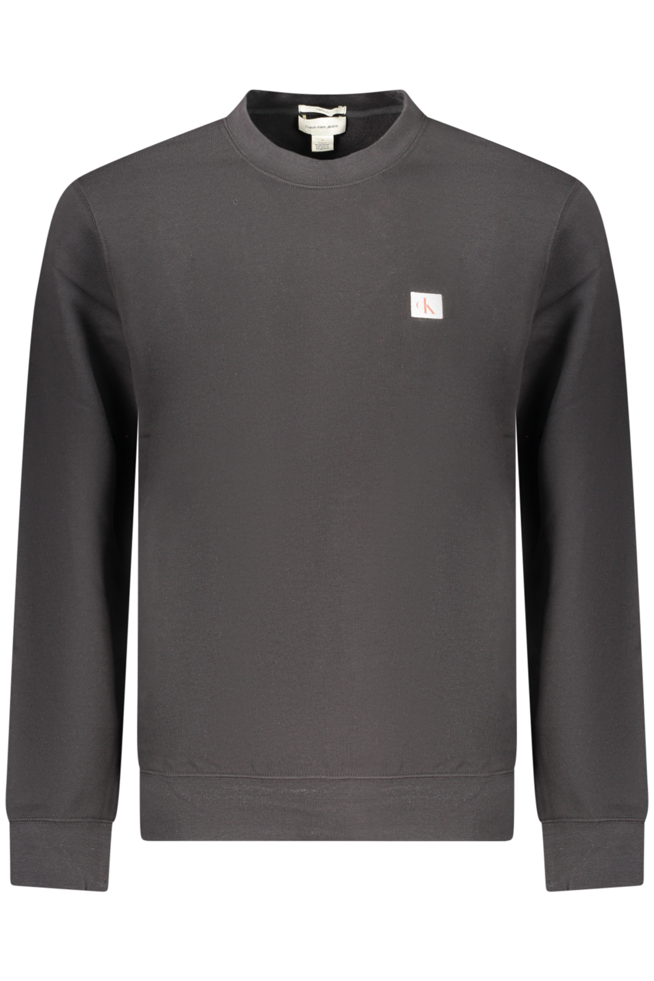 CALVIN KLEIN FELPA SENZA ZIP UOMO - Nero