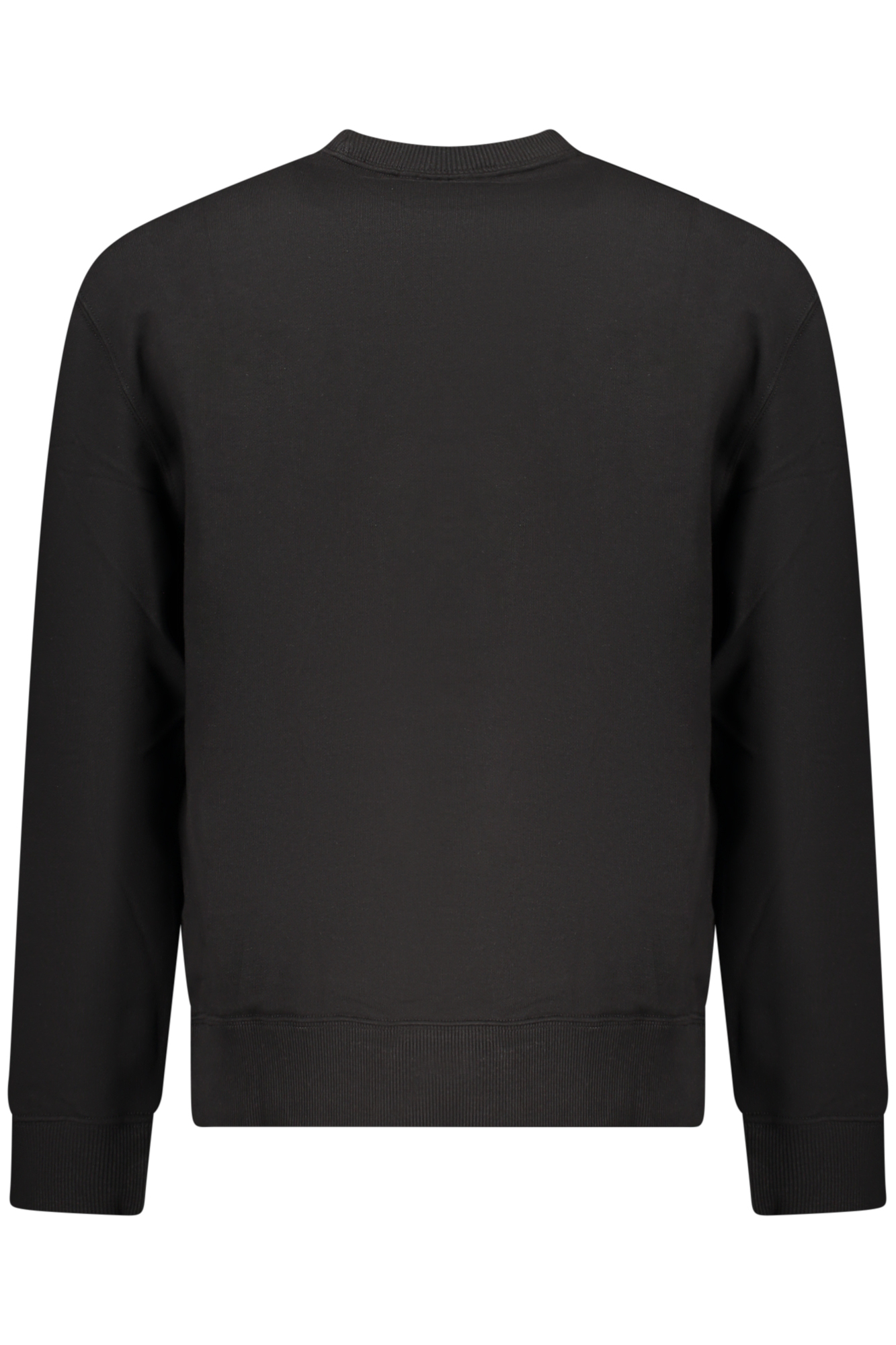 CALVIN KLEIN FELPA SENZA ZIP UOMO - Nero - immagine 2