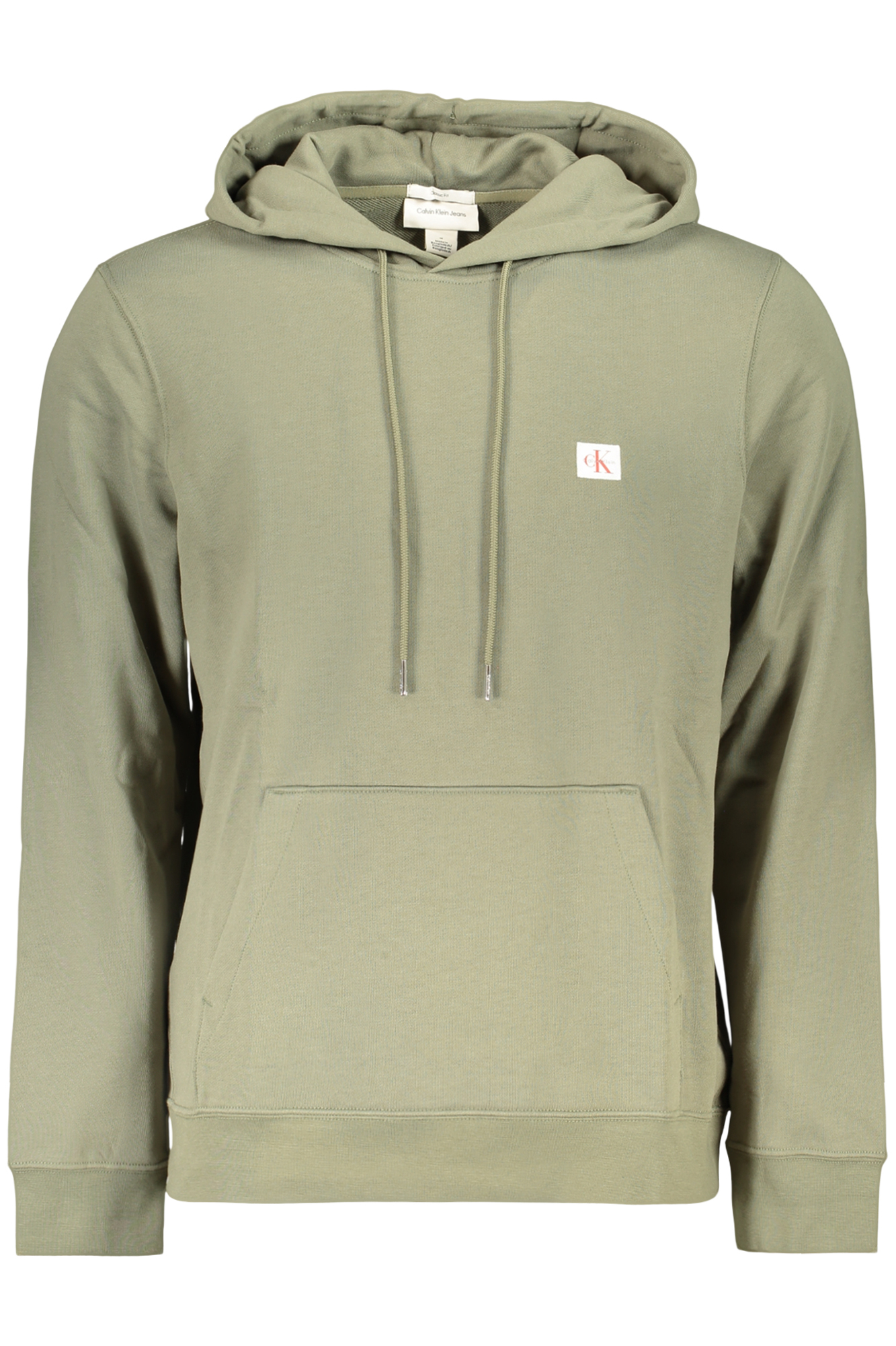 CALVIN KLEIN FELPA SENZA ZIP UOMO - Verde