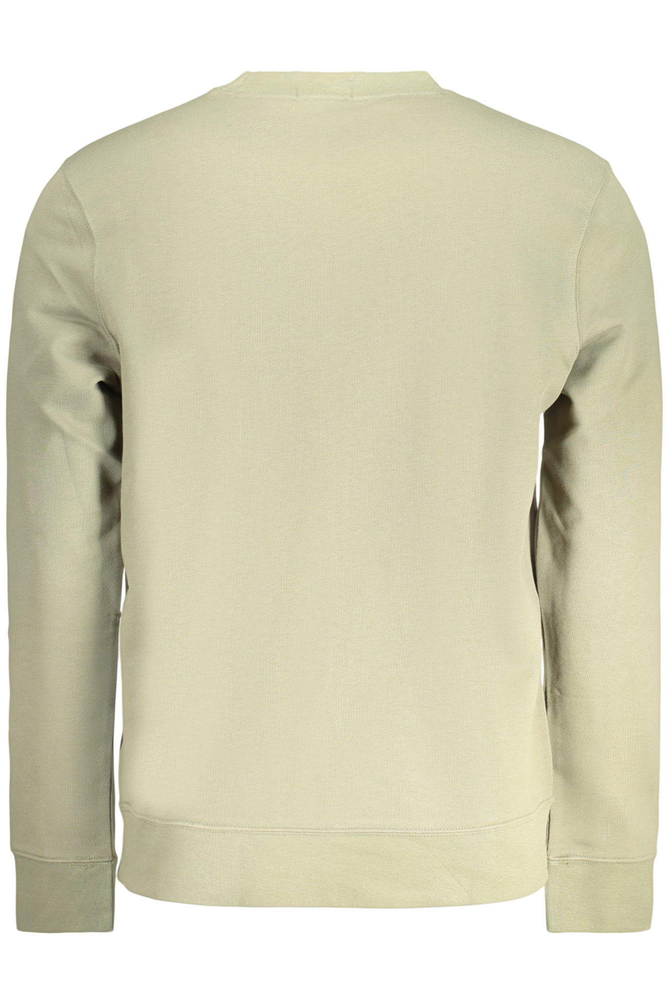 CALVIN KLEIN FELPA SENZA ZIP UOMO - Verde - immagine 2