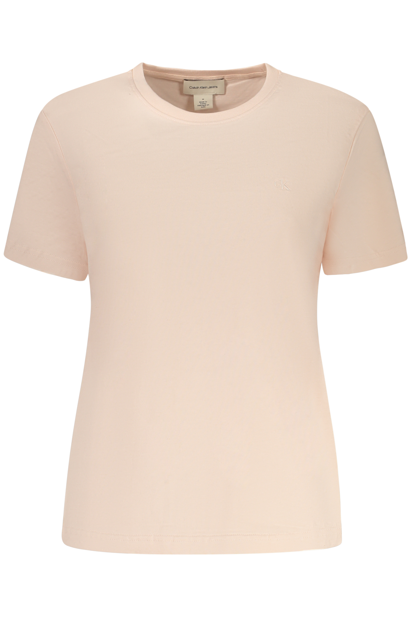 CALVIN KLEIN T-SHIRT MANICHE CORTE DONNA - Rosa