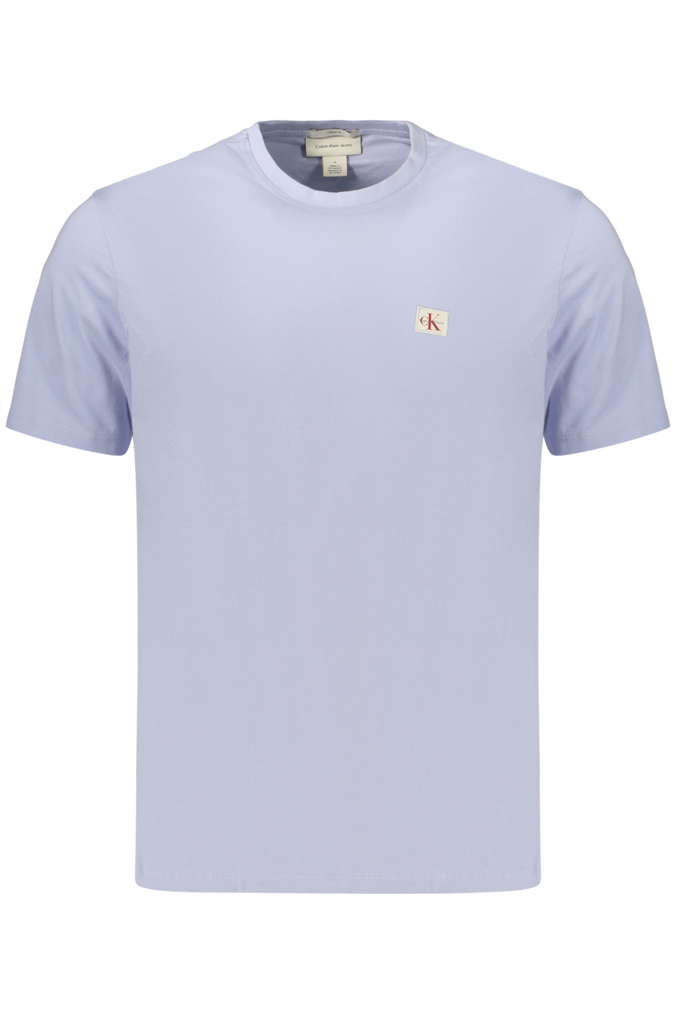 CALVIN KLEIN T-SHIRT MANICHE CORTE UOMO - Azzurro