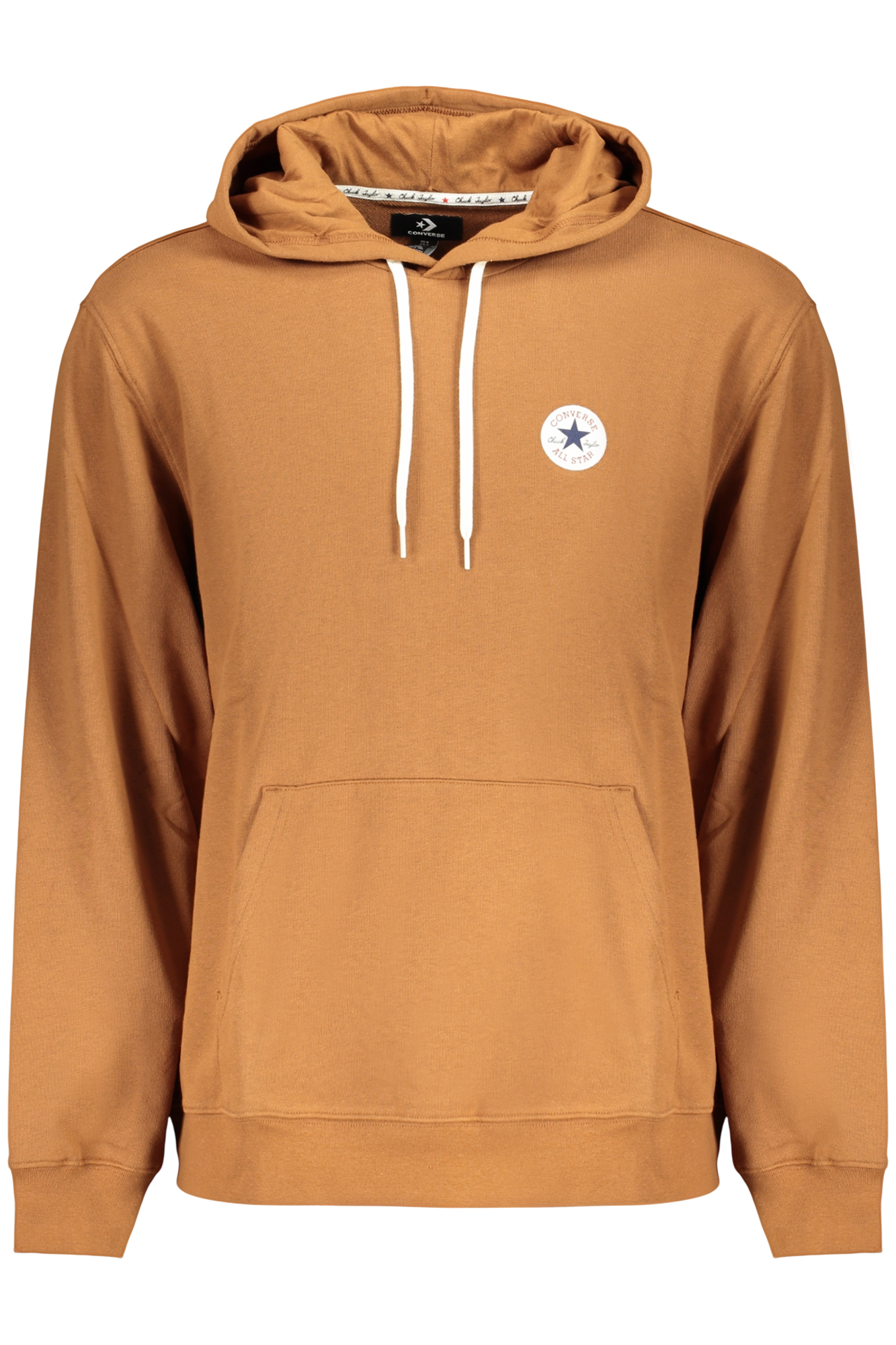 CONVERSE FELPA SENZA ZIP UOMO - Marrone