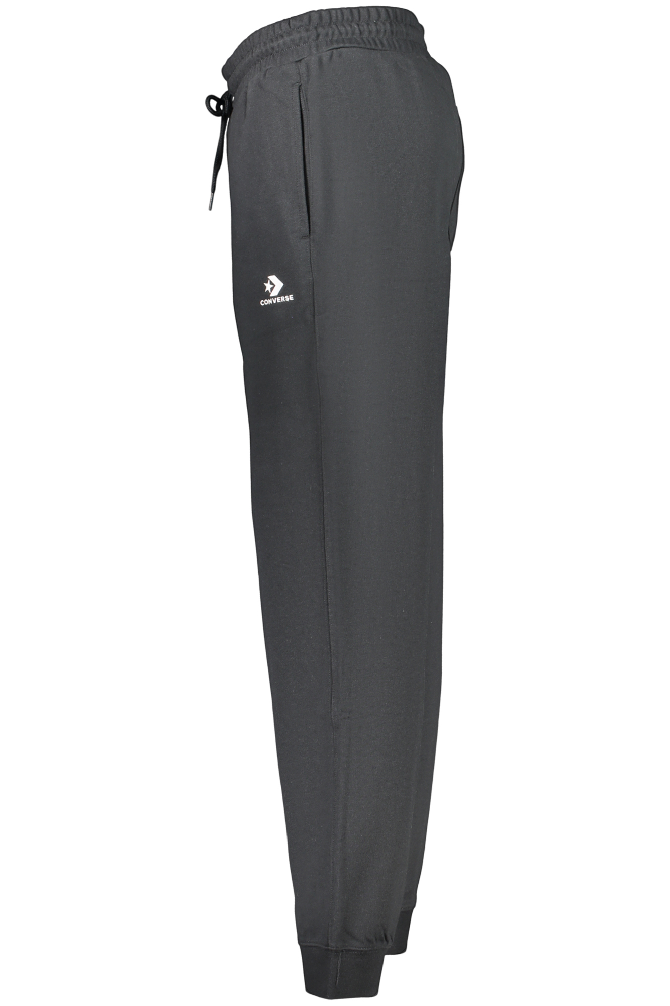 CONVERSE PANTALONE TUTA LUNGO UOMO - Nero - immagine 3