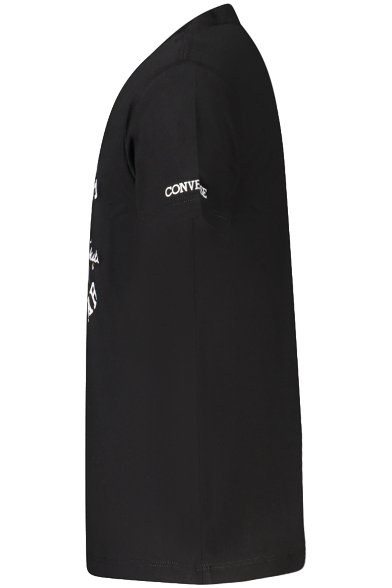 CONVERSE T-SHIRT MANICHE CORTE BAMBINA - Nero - immagine 3