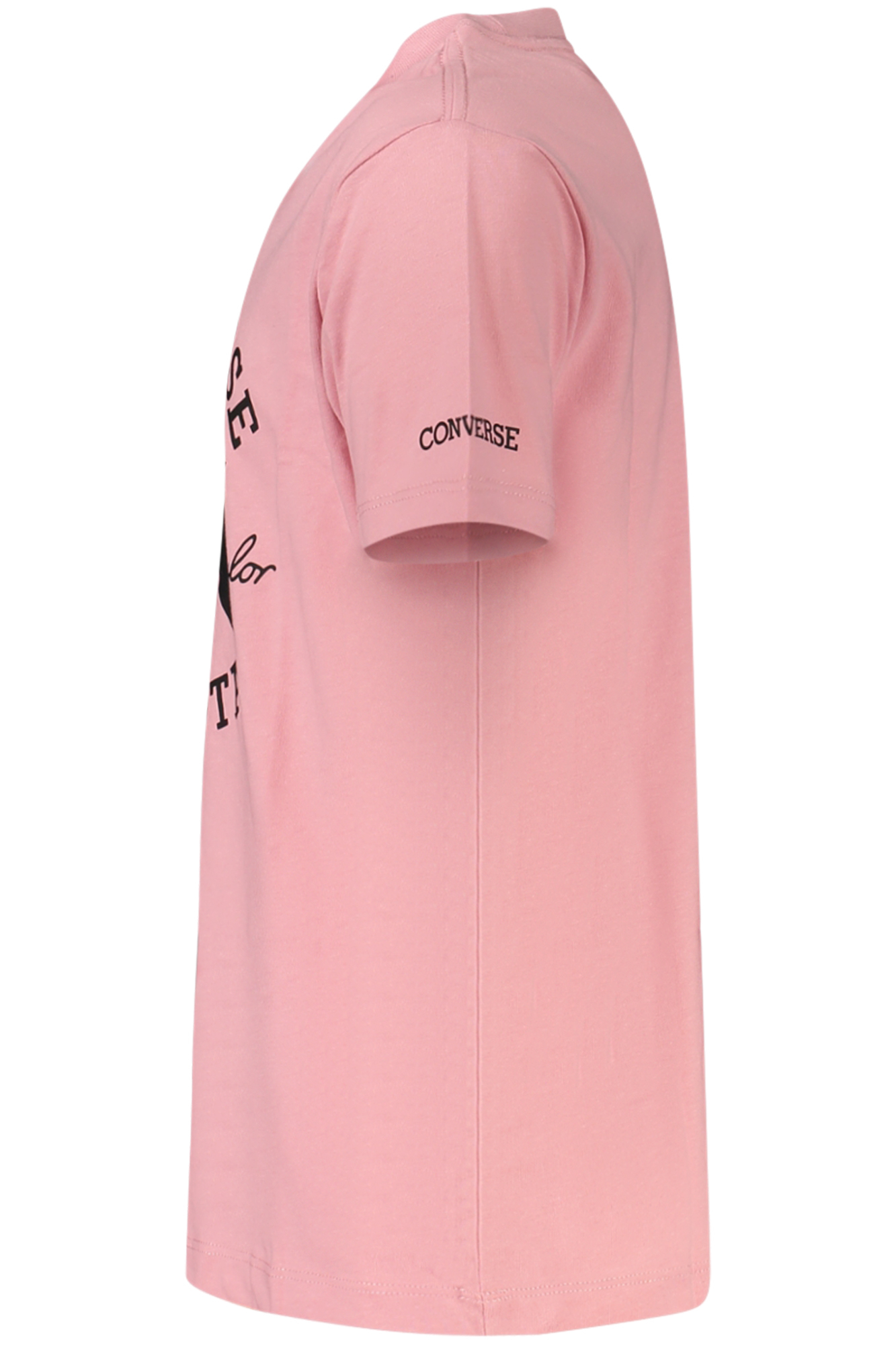 CONVERSE T-SHIRT MANICHE CORTE BAMBINA - Rosa - immagine 3