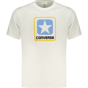 CONVERSE T-SHIRT MANICHE CORTE UOMO - Bianco