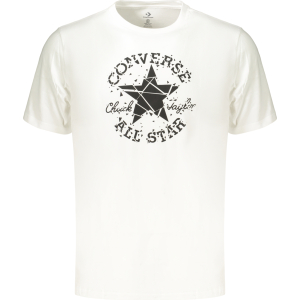 CONVERSE T-SHIRT MANICHE CORTE UOMO - Bianco