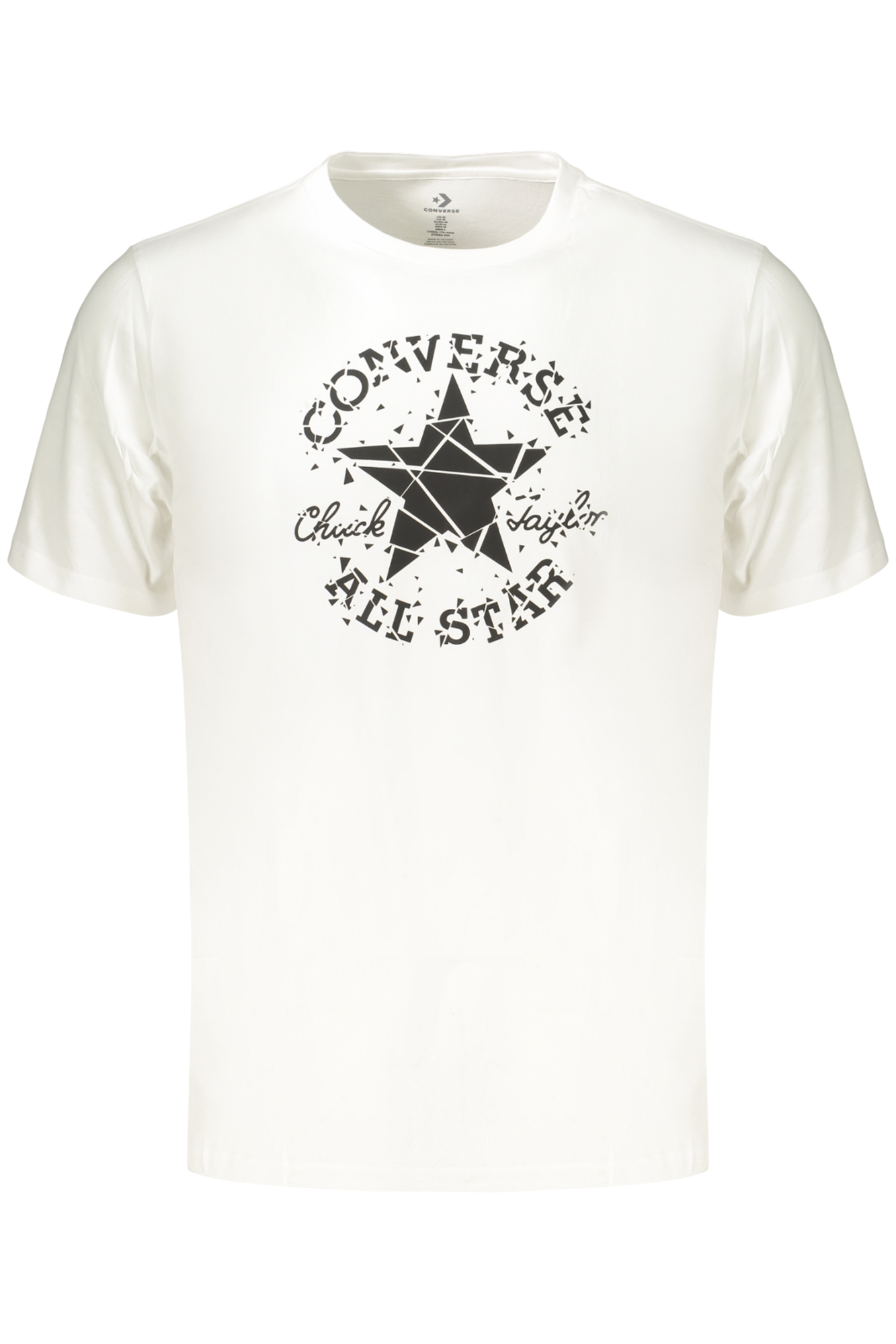 CONVERSE T-SHIRT MANICHE CORTE UOMO - Bianco