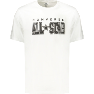 CONVERSE T-SHIRT MANICHE CORTE UOMO - Bianco