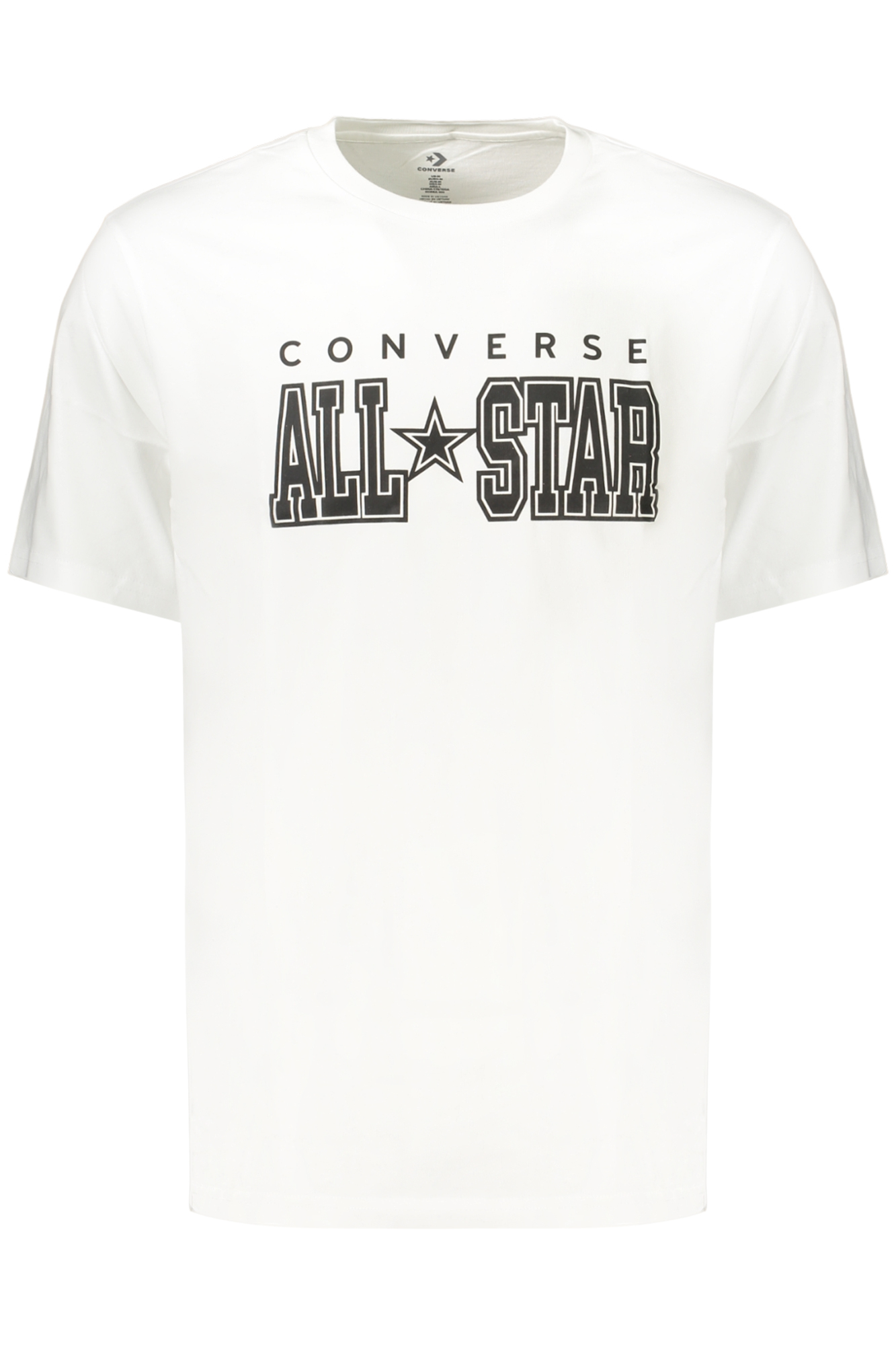 CONVERSE T-SHIRT MANICHE CORTE UOMO - Bianco